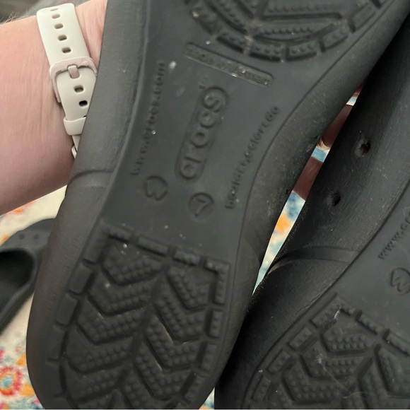 Crocs Shoes Women's 7 Gianna Alice Tortoise Cap Toe Ballet Flats - Picture 6 of 6